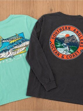 Ocean Coat T-Shirt and Long Sleeve Tee